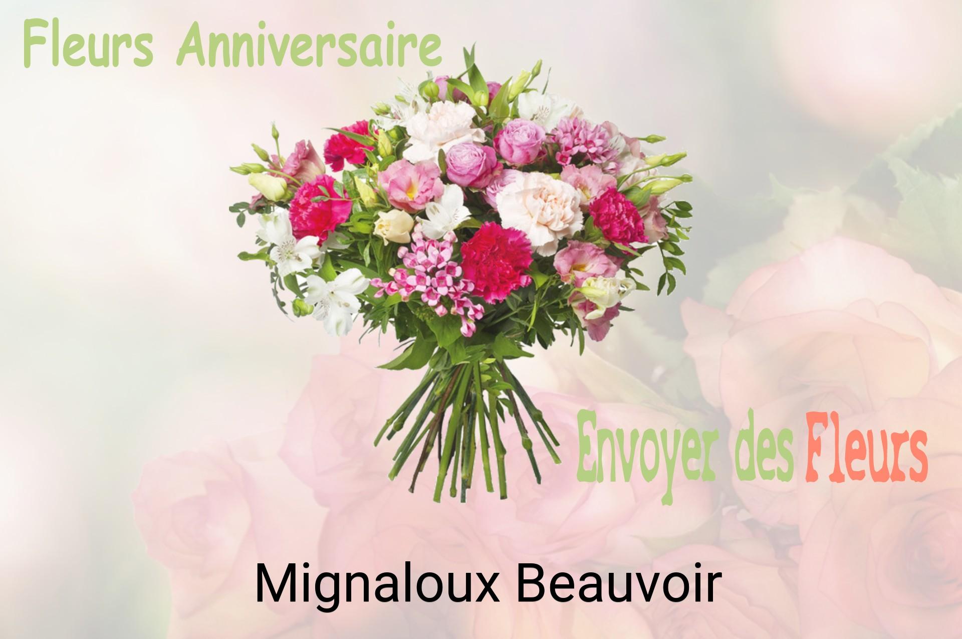 Bouquet de fleurs d’anniversaire livré à Mignaloux-Beauvoir